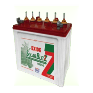 Exide Solar Blitz 40AH Battery 6SBZ40