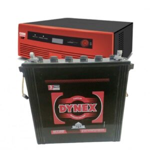 EXIDE InverterZ GQP 1450 Inverter with Dynex DTT1500 150AH Tall Tubular Battery