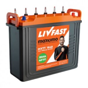 LivFast Maxximo MXTT 1848 – 150AH Tall Tubular Battery