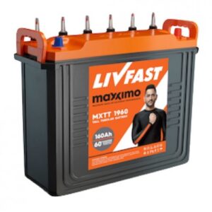 LivFast Maxximo MXTT 1960 – 160AH Tall Tubular Battery