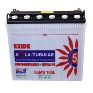 Exide Solar 100AH Battery 6LMS100L